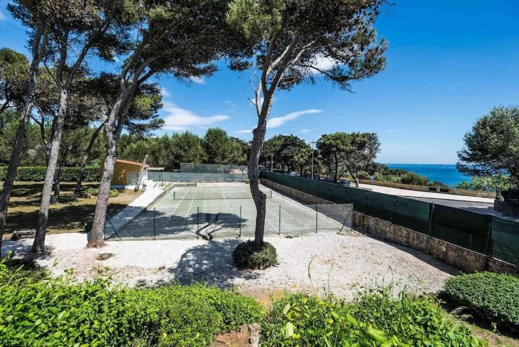Unique Beach Villa With Ocean View Pool Tennis 카스카이스 외부 사진